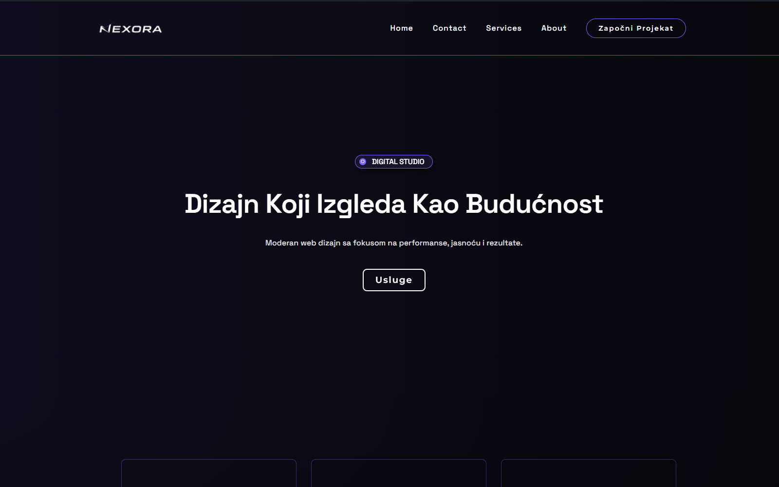 alt="Primer modernog web sajta dizajniranog u WordPressu"